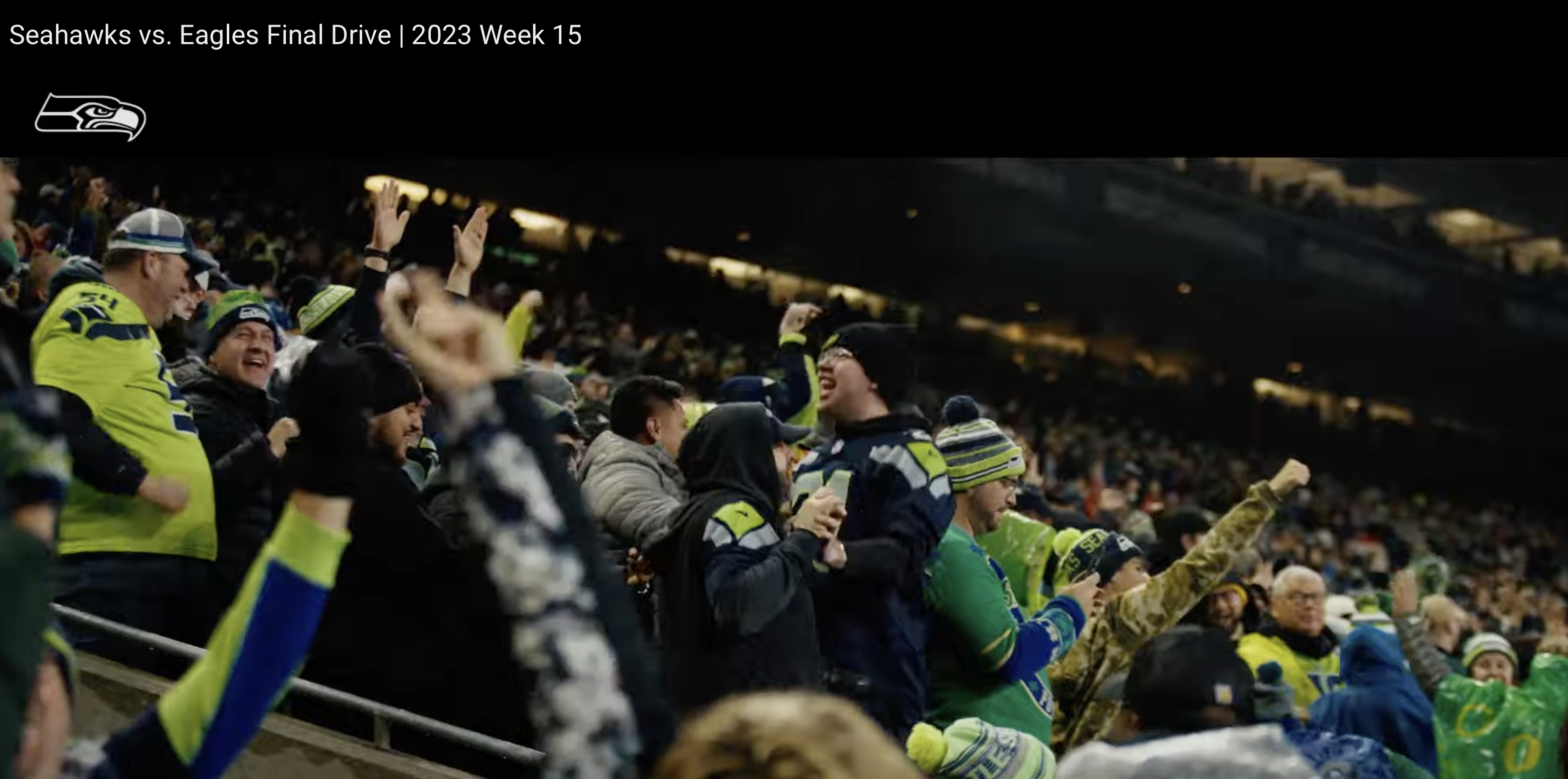 Seahawks vs Eagles Week 15, 2024